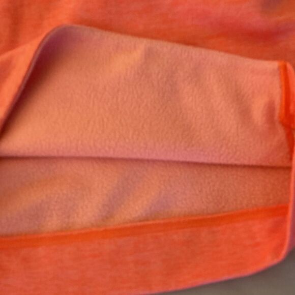 Under Armour Coldgear Hoodie Unisex Youth Large. Neon Orange. - Picture 6 of 8